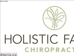 Sites similar to holisticfamilychiropractic.com