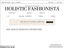 Sites similar to holisticfashionista.com