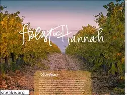 Sites similar to holistichannah.com