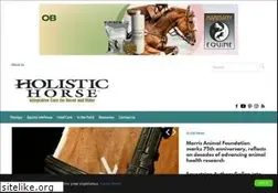 Sites similar to holistichorse.com