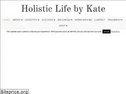 Sites similar to holisticlifebykate.com