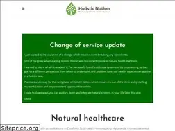 Sites similar to holisticnotion.com