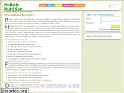 Sites similar to holisticnutrition.com