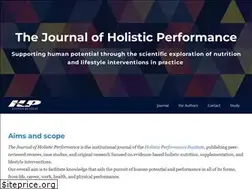 Sites similar to holisticperformance.org