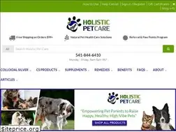 Sites similar to holisticpetcare.com