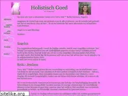 Sites similar to holistischgoed.nl