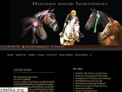 Sites similar to hollandbrooksporthorses.com
