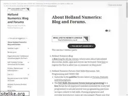 Sites similar to hollandnumerics.com