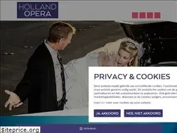Sites similar to hollandopera.nl