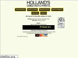 Sites similar to hollandsautoparts.com