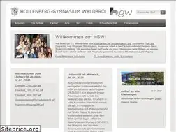 Sites similar to hollenberg-gymnasium.de