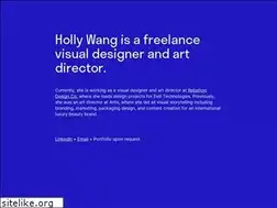 Sites similar to hollicewang.com