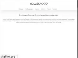 Sites similar to hollielacayo.co.uk