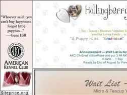 Sites similar to hollingberryyorkies.com