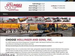 Sites similar to hollingerequipment.com