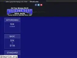 Sites similar to hollingsworthautosales.net