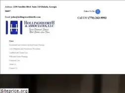 Sites similar to hollingsworthlawllc.com