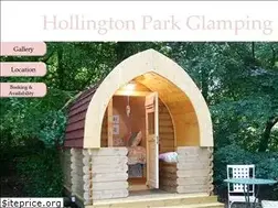 Sites similar to hollingtonparkglamping.co.uk