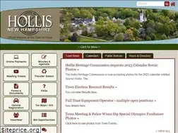 Sites similar to hollisnh.org