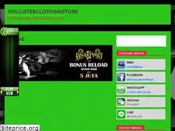 Sites similar to hollisterclothingstore.net