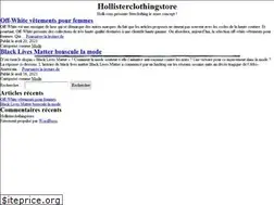 Sites similar to hollisterclothingstore.org