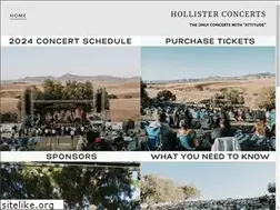Sites similar to hollisterconcerts.com