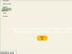Sites similar to hollisterhillfarm.com