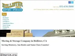 Sites similar to hollistermovers.com
