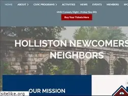 Sites similar to hollistonnewcomers.org