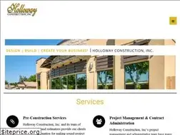 Sites similar to hollowayconstructioninc.net