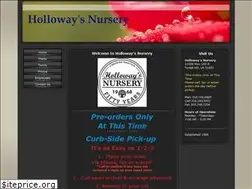 Sites similar to hollowaysnursery.com