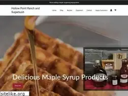 Sites similar to hollowpointranchandsugarbush.ca
