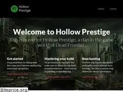 Sites similar to hollowprestige.com