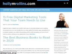 Sites similar to hollymrollins.com