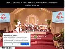 Sites similar to hollyspringsbaptist.org