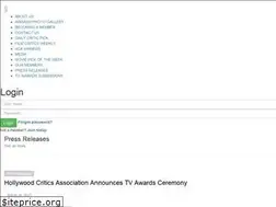 Sites similar to hollywoodcriticsassociation.com