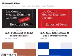 Sites similar to hollywoodlanews.com