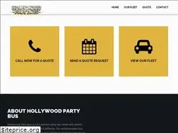 Sites similar to hollywoodpartybus.com