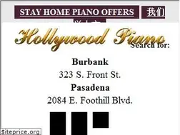 Sites similar to hollywoodpiano.com
