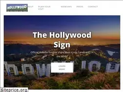 Sites similar to hollywoodsign.com