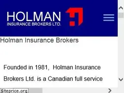 Sites similar to holmanins.com