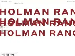 Sites similar to holmanranch.com