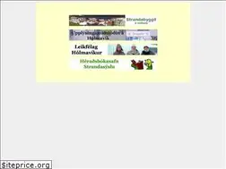 Sites similar to holmavik.is
