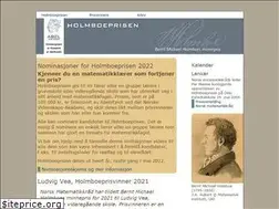 Sites similar to holmboeprisen.no