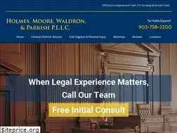 Sites similar to holmesmoore.com