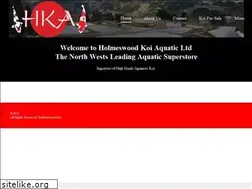 Sites similar to holmeswoodkoi.co.uk