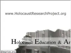 Sites similar to holocaustresearchproject.org
