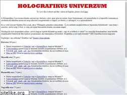 Sites similar to holografikusuniverzum.hu