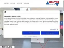Sites similar to holter-aufzuege.de