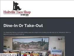 Sites similar to holtvilletacoshop.com